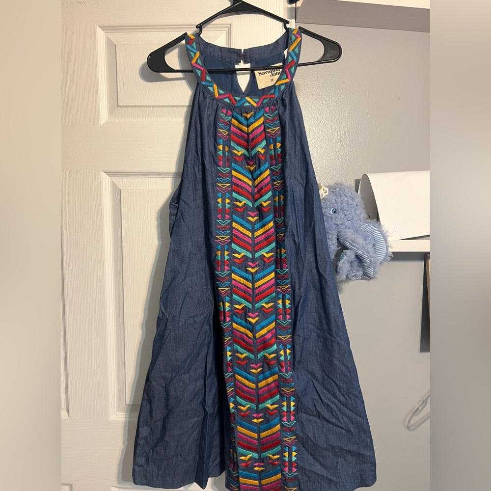 Savanna Jane - denim dress. Never worn. NWOT